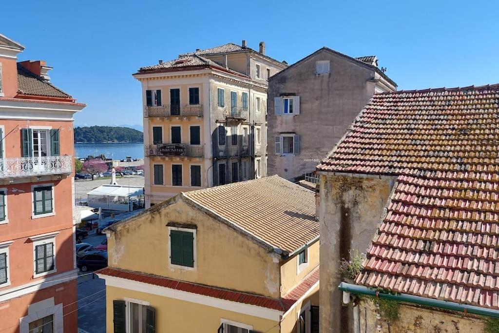 Old Port View Apartment, Διαμέρισμα Στο Κέντρο 2 Υπνοδωματίων Corfu  Bagian luar foto
